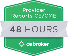 PDR Reports to CE Broker